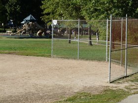 Park, playground, and ball field